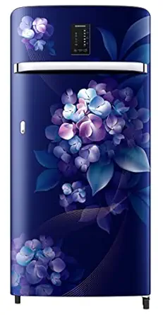 Samsung 189L 4 Star Inverter Direct-Cool Single Door Digi-Touch Refrigerator (RR21C2E24HS/HL,Hydrangea Blue) 2023 Model