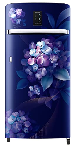 Image of Samsung 189L 4 Star Inverter Direct-Cool Single Door Digi-Touch Refrigerator Appliance (RR21C2E24HS /HL,Hydrangea Blue)