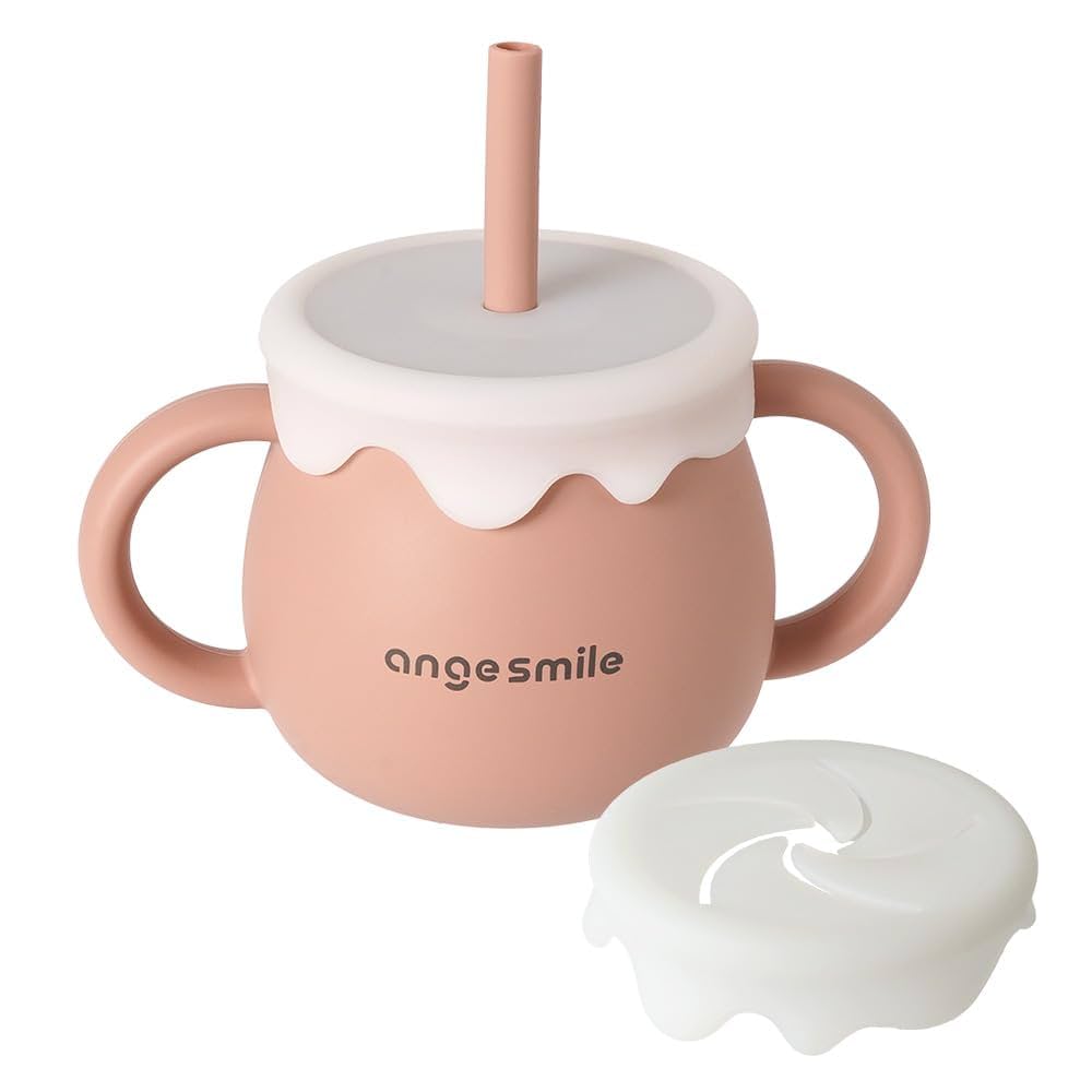 ✩セール✩ 3way シリコン製 ストローマグ・シリコンカップ Berpy ベビー用 マグ シリコン コップ スナックカップ ストロー