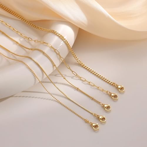 Image of Ankle Bracelets for Women, Silver Layered Glitter Waterproof Anklet for Women 14K Gold Plated Anklets Sterling Silver Layered Moon Pendant Anklet Summer Beach Waterproof Anklet for Women
