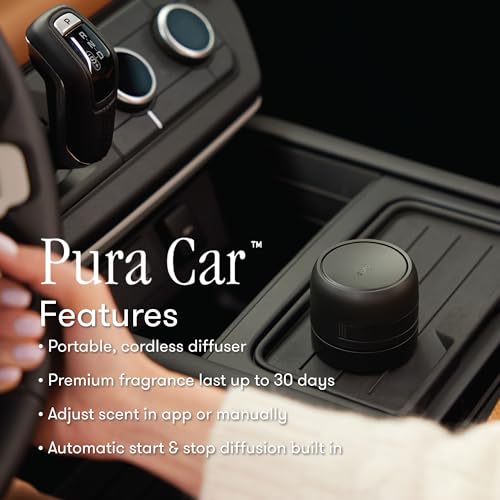 Capri Blue Volcano Pura Car Pro Diffuser Set - Includes Pura Car Pro Diffuser and Capri Blue Volcano Air Freshener Refills - Scented with Notes of Tropical Fruits & Sugared Citrus by Capri Blue - Used condition - Image 5