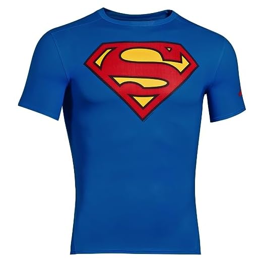 Under Armour Alter Ego Comp SS Camiseta Deporte, Hombre, Azul (Royal), SM