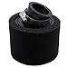 Ollanoos 35 mm Luftfilter Schaumreiniger, Bogenluftfilter kompatibel mit 50cc 70cc 90cc 110cc 125cc 150cc Dirt Bikes, ATVs, Go Karts und Scootern (schwarz)
