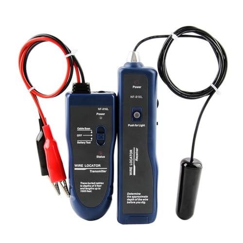Detector cable subterraneo NF-816L localizador lineas ocultas sensor alta potencia