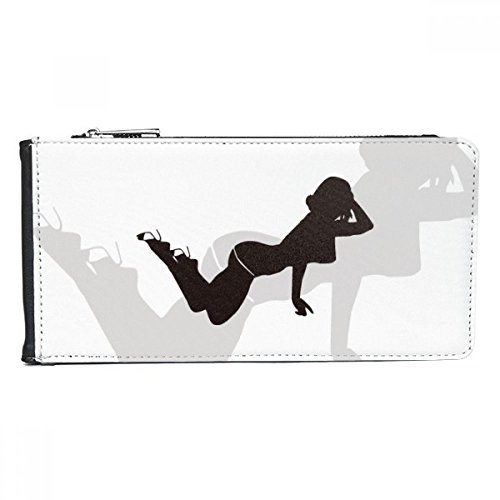 Portefeuille multi-cartes silhouette femme idéal pour ranger votre monnaie en voyage
