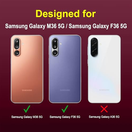 Image of amazon basics Back Case Cover for Samsung Galaxy M36 5G | Compatible for Samsung Galaxy M36 5G Back Cover | Liquid Silicon Magic Case with Camera Protection | Plum