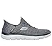 Skechers Men's Summits Key Pace Hands Free Slip-in Sneaker,Charcoal/Black,11