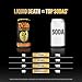 Liquid Death Soda-Flavored Sparkling Water - Squeezed To Death (Classic Orange Soda), Less Sugar*, Huge Flavor, No Caffeine, No Artificial Sweeteners, 12 Fl Oz (Pack of 12)