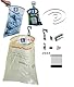 O Spring System 14-teilig für Tüten und Müllsäcke bis zu 120L, Müllsackständer, gelber Sack Ständer, Mülleimer, Müllbeutel Halter, Müllsackhalter, gelber Sack, Halter für Küche, Bad, Garten, Camping