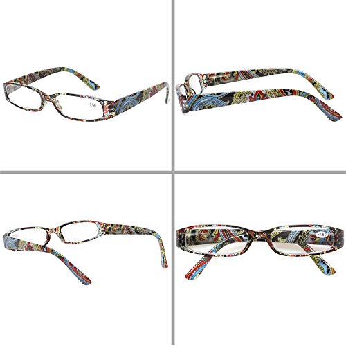Kerecsen Women'S Reading Glasses 4 Pairs Ladies Fashion Spring Hinge Readers  thumb #4