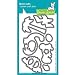 LF653 Lawn Fawn Die Cuts - Critters From The Past