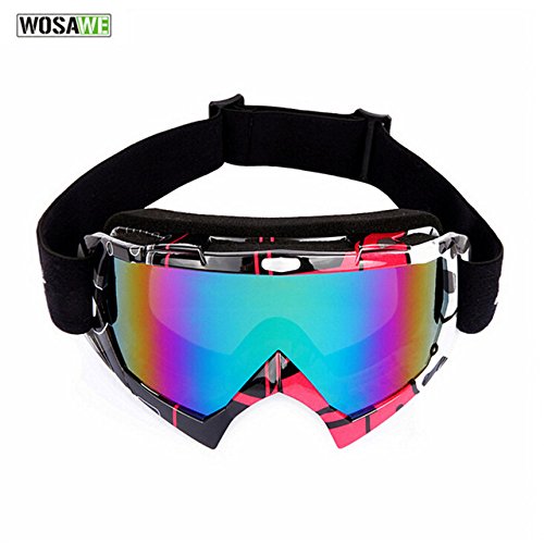 black Winter Cycling Glasses Sponge Eye Protect MTB Goggles Downhill