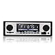 Classic Car Stereo Bluetooth Car Radio 2 Knob Single Din 60WX4 FM Freisprecheinrichtung Autoradio Oldtimer MP3 AUX USB U-Disk Audio mit Fernbedienung