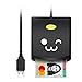Produktbild USB-Chipkartenleser, ID-Karten- / IC-Bank-Chipkartenleser, USB-Chipkartenschreiber DOD Military USB-CAC-Kartenadapter mit Allgemeinem Zugriff Kompatibel mit Windows XP/Vista / 7/8/11, Mac OS