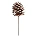 Darice Christmas Pinecone Pick, Natural Brown