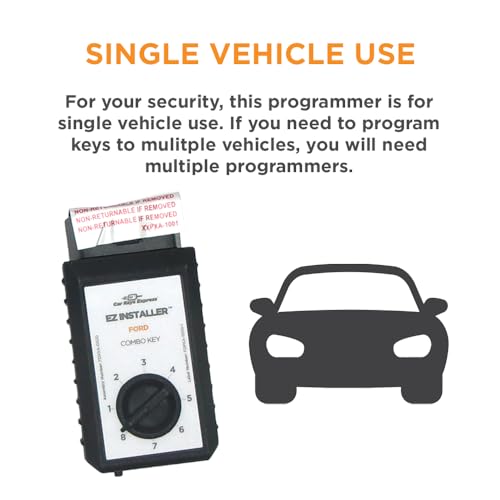 Simple Key DIY Car Remote and Key Combo Installer for Select Ford, Lincoln, and Mercury Vehicles | Pair New Keys to Your Vehicle with No Tools Required | New Key Not Included - Programmer Only - Thumbnail 6