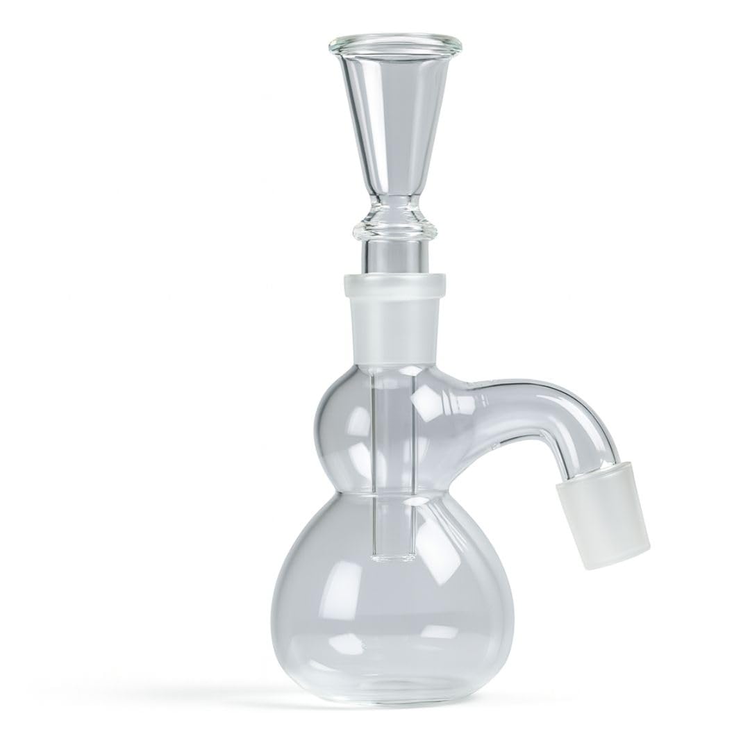 Bong en verre Weedness avec pré-refroidisseur 14.5 mm pour éliminer la fumée chaude