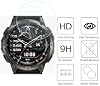 Protector de pantalla para reloj inteligente KOSPET TANK T4 de 1.43", dureza 9H | [Paquete de 3] Protector de vidrio templado HD, resistente a rayones, sin burbujas, compatible con reloj inteligente militar KOSPET TANK T4 5