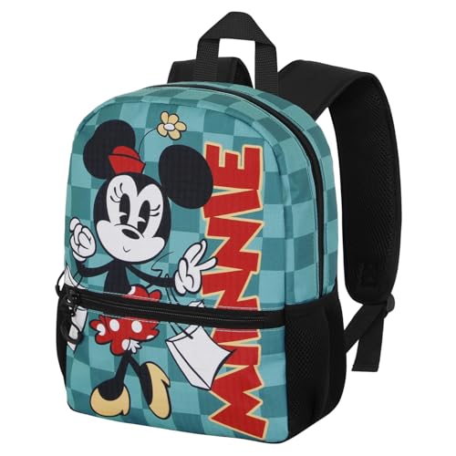 Minni Mouse Indigo-Zaino Sweet 26 x 33 cm Capacità 9.5 L turchese