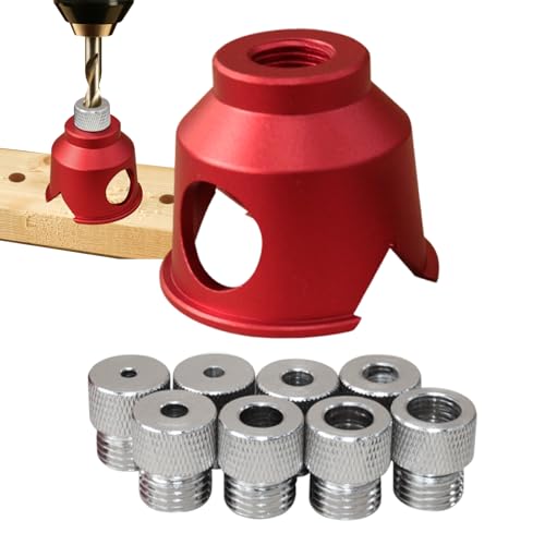 Posicionador de agujero derecho - Manual de perforación para carpintería, herramienta derecha de 90 ° | Equipo de acero inoxidable para agujeros alineados, accesorios de precisión para madera