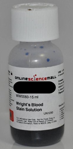 Wright's Blood Stain Biological Stain Lab Chemical 15mL