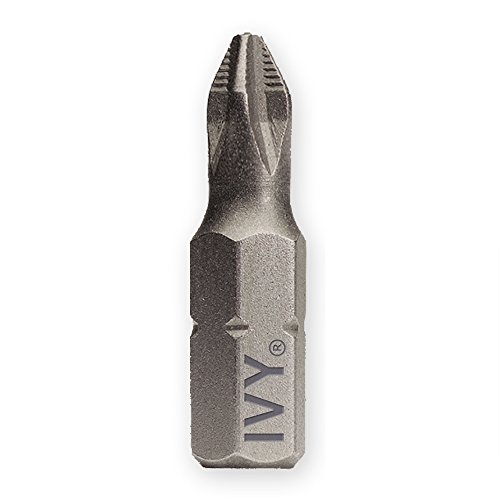 Flash Sale Buy 1 get 1 IVY Classic 45075 1-Inch #2 Phillips Ribbed Reduced Insert Bit, Impact Plus, 500-Pack