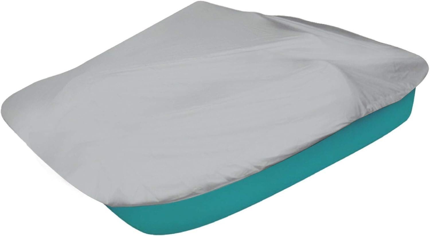 Housse pédalo 420D bâche protection imperméable anti-UV gris de 286 x 122 cm