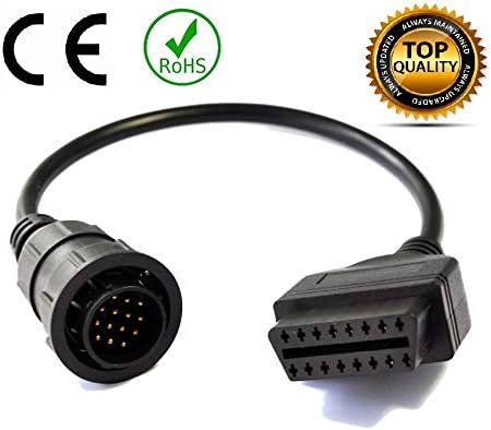 NiceCheck Ehonof 14 Pin to OBDII 16 Pin Adapter Connector Cable