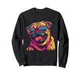 Photo Gallery pug occhiali da sole divertenti cane mamma pug dad felpa Photo Gallery pug occhiali da sole divertenti cane mamma pug dad felpa