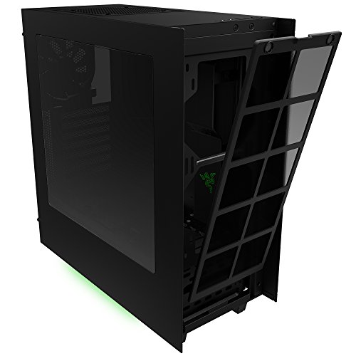 Image of NZXT S340 Mid Tower Case Razer Edition
