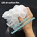 LDS Length 984ft Air Cushion Wrap Roll Quilt Bubble Air Pillow Sheet Film Air Cushion Wrap (Air Bubble Film - Inflatable Bubbles - 15.7