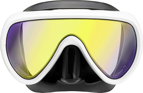 Cressi Honey ���m�����Y�}�X�N�A�u���b�N/�z���C�g�AUV 420�C�G���[/�u���[�����Y