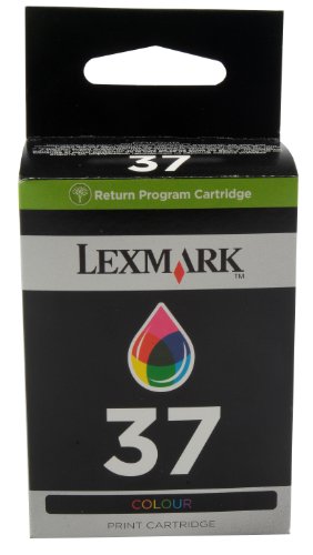 Preisvergleich Produktbild Lexmark 18C2140E 37 Tintenpatrone farbig 150 Seiten Rückgabe