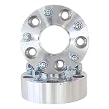 2pc Wheel Spacers Adapters 4" (2 inch Per Side) for 5x5 (5x127) Hubcentric Vehicle to 5x5 Wheel Patt