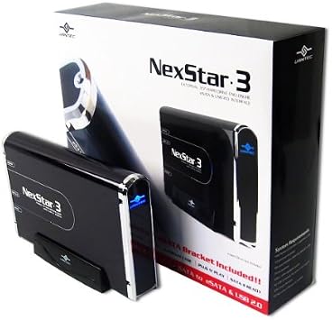 Vantec NexStar 3 NST-360SU-BK External Hard Drive Enclosure (Onyx Black)