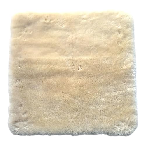DUMI 3-Piece Medical Grade 100% Natural Sheepskin Wheelchair Cushion & Armrest Covers Set Premium Pressure Relief Seat Pad for Wheelchair (30 Years Craftsmanship) by DUMI - Image 3