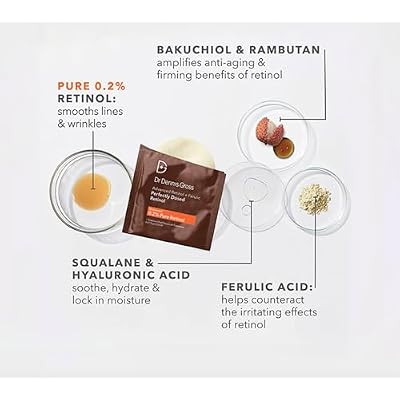 Dr Dennis Gross Advanced Retinol + Ferulic Perfectly Dosed Treatments (Universal 0.2٪)، 8 Pack