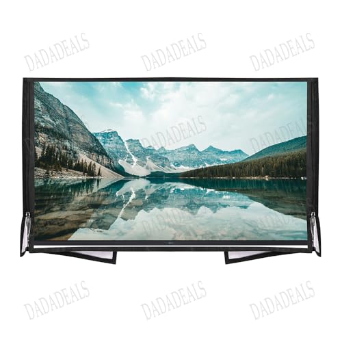 Image of Premium 43 Inch Smart LED TV Cover - Waterproof & Dustproof, PVC Protective TV Cover