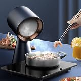 Mini Cappa Da Cucina, Cappa Da Cucina Portatile, Volume D'aria Di Scarico 3,5 M/min, Potenza Eolica Regolabile a 2 Marce, Bassa Rumorosità, Aspiratore, Per Casa, Pentola Calda Da Cucina, Barbecue