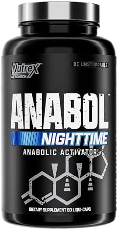 Nutrex Anabol PM Nighttime Muscle Builder & Sleep Aid | Anabolic ...