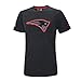 Produktbild New Era New England Patriots T Shirt Two Tone Pop Tee Heather Charcoal - XXL