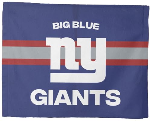 Northwest New York Giants NFL Team Arch Slogan Rally Towel, 15 x 18 inches