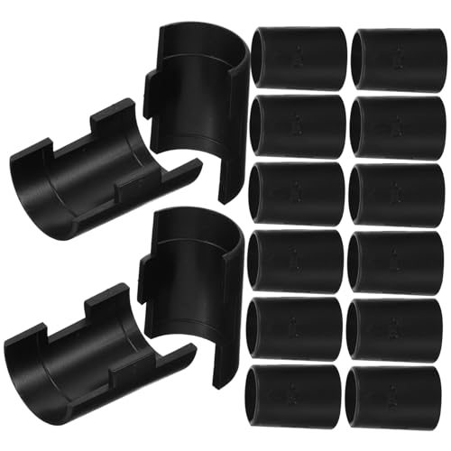 TOPPERFUN 48個 ワイヤーシェルフクリップ 径ポール対応 プラスチック製 固定用クリップ クイック取付 収納用棚板補修パーツ 軽量 コンパクト