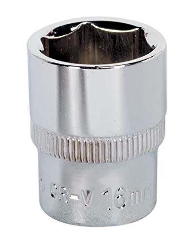 Sealey Sp3816 Walldrive Socket 16Mm 3/8Sq Drive Fully Polished