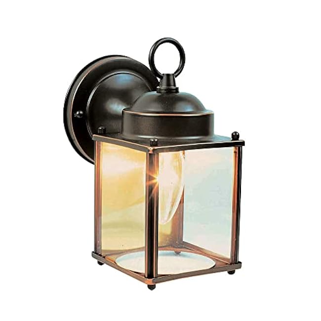 Design House Coach Traditional 1-Light Wall Light Oil Rubbed Bronze