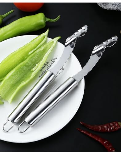 Yiasangly CORER-106 Fruit And Vegetable Corer Tool, Multi-Function Stainless Corer And Pitter Remover Set thumb #6