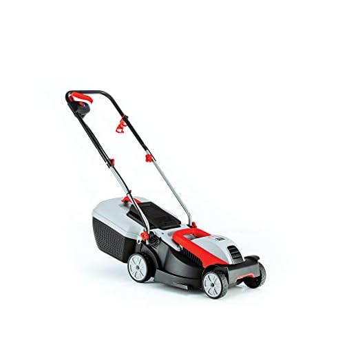 AL-KO Elektrisk gräsklippare 3,82 SE Classic (38 cm skärbredd, 1 400 W motoreffekt, justerbar skärhöjd 3-vägs, inkl. 37 l uppsamlingskorg med nivåindikator, för gräsmattor upp till 500 m²)