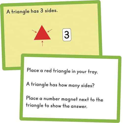 Really Good Stuff Flat and Solid Shapes Task Cards - 24 Cards