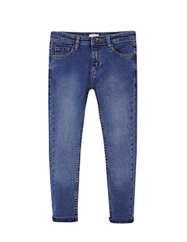 Pantalon vaquero bleu denim pour fille par Gocco