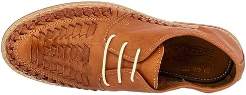 Cowboy Professional Men's Light Brown Authentic Mexican Laced Huaraches Lace Up Sandals Closed Toe 8 | Image 3